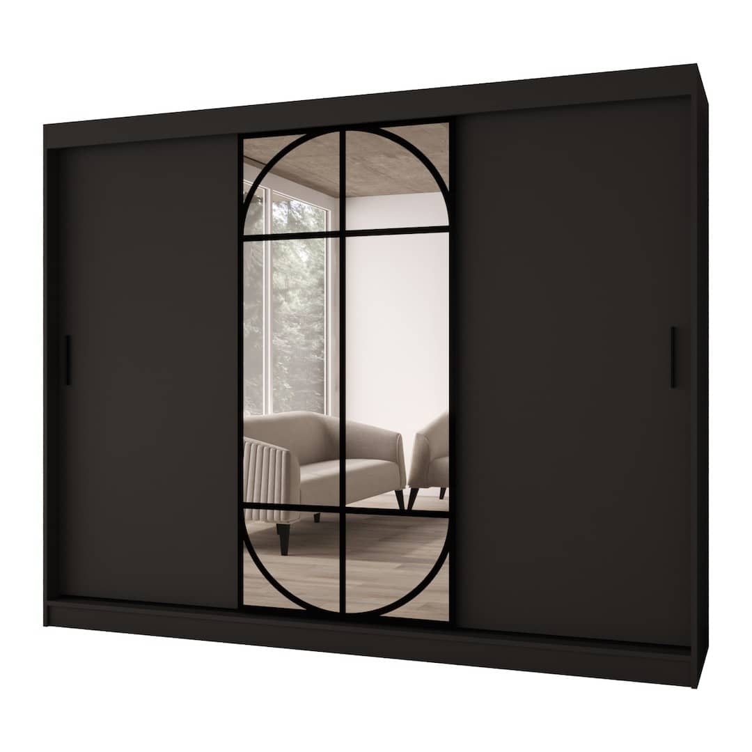 Lugo Sliding Door Wardrobe 250cm