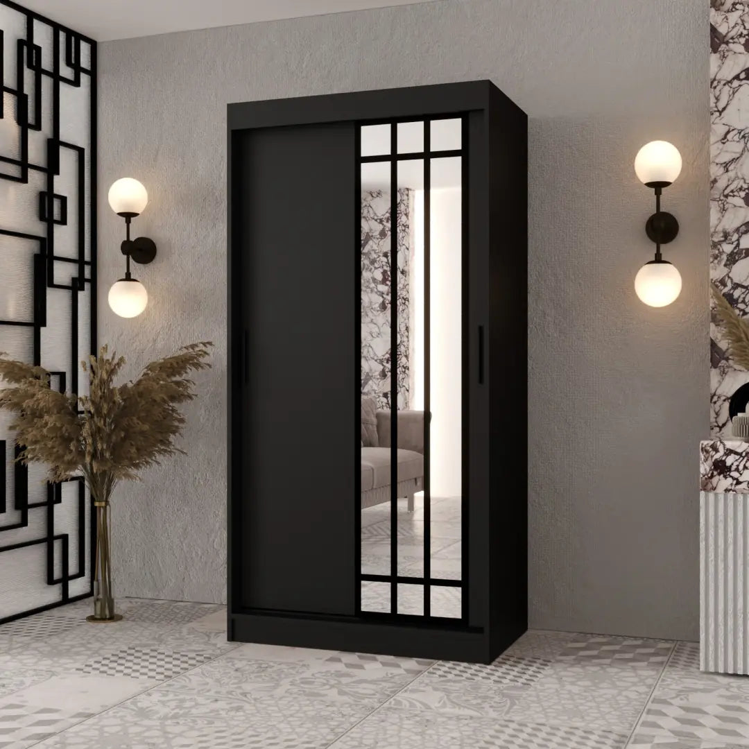 Almeria Sliding Door Wardrobe 100cm