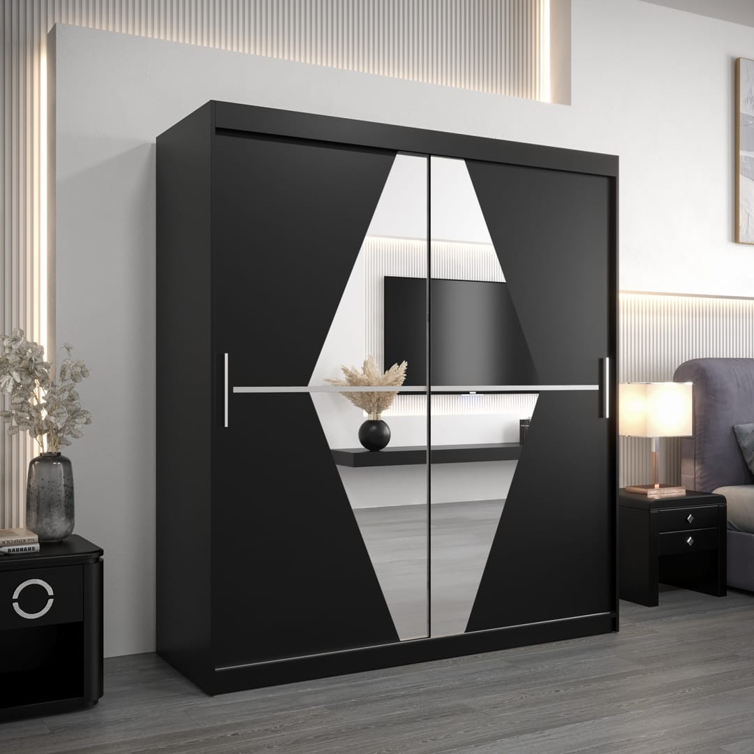 Boliwia Sliding Door Wardrobe 180cm