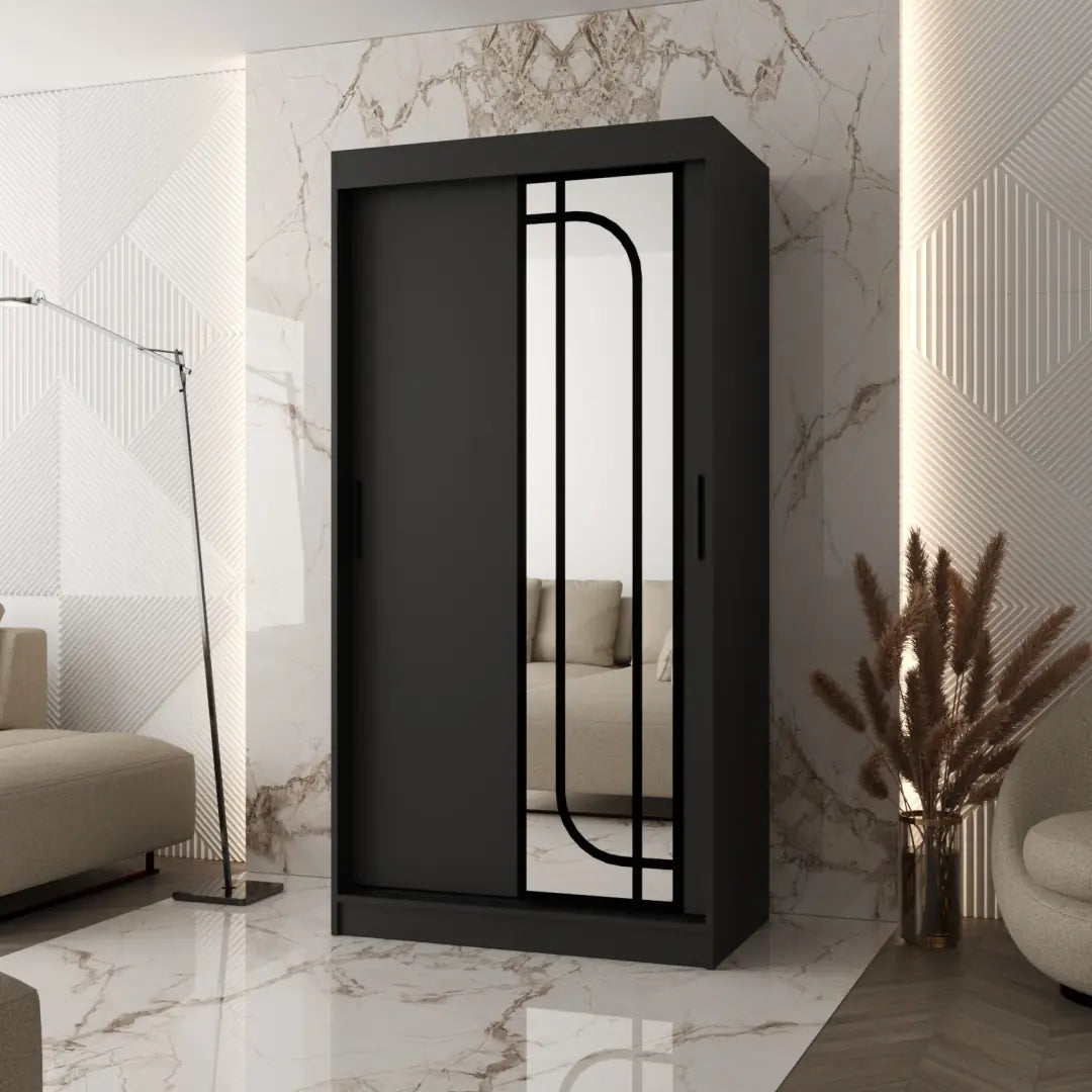Alabama Sliding Door Wardrobe 100cm