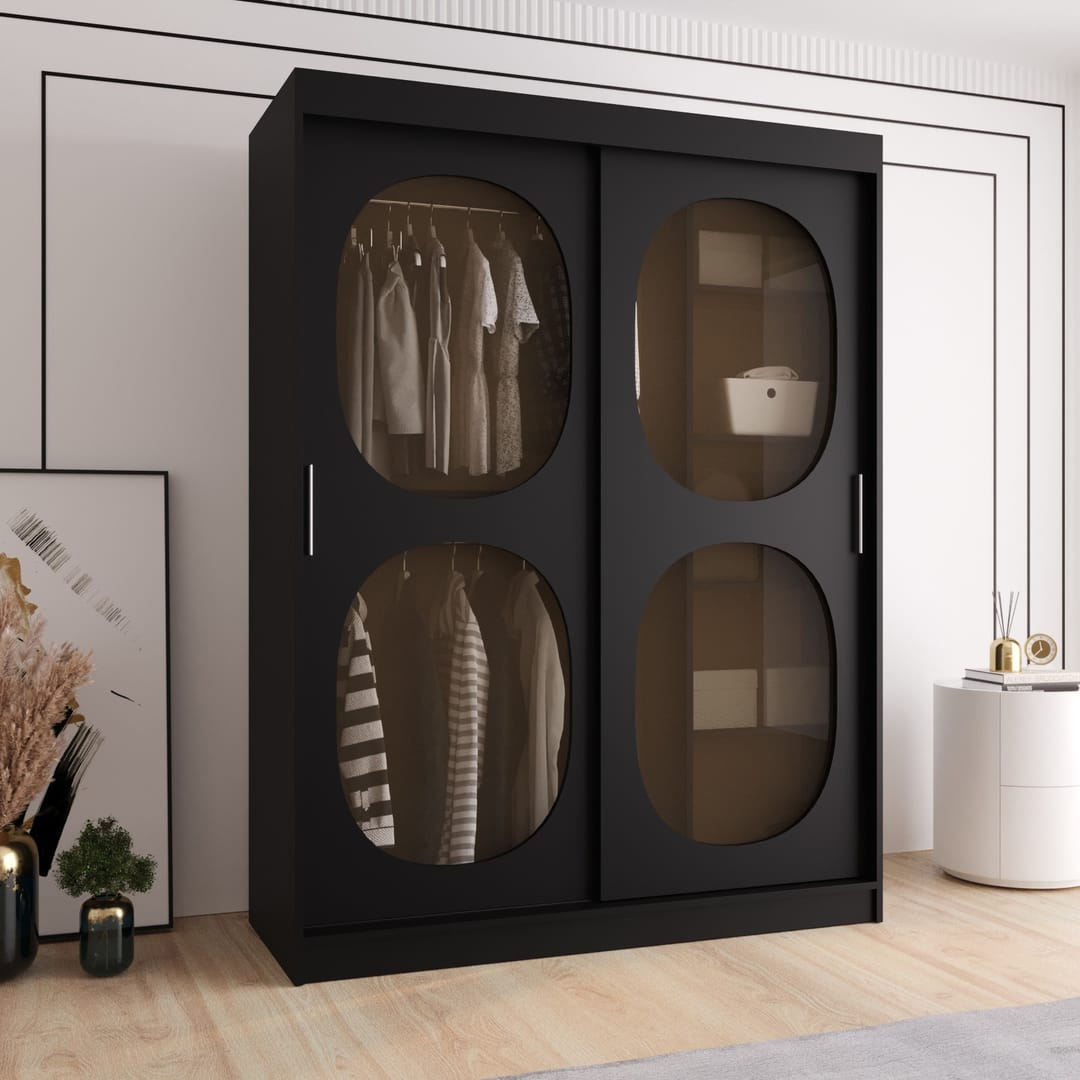Bahrain II Sliding Door Wardrobe 150cm