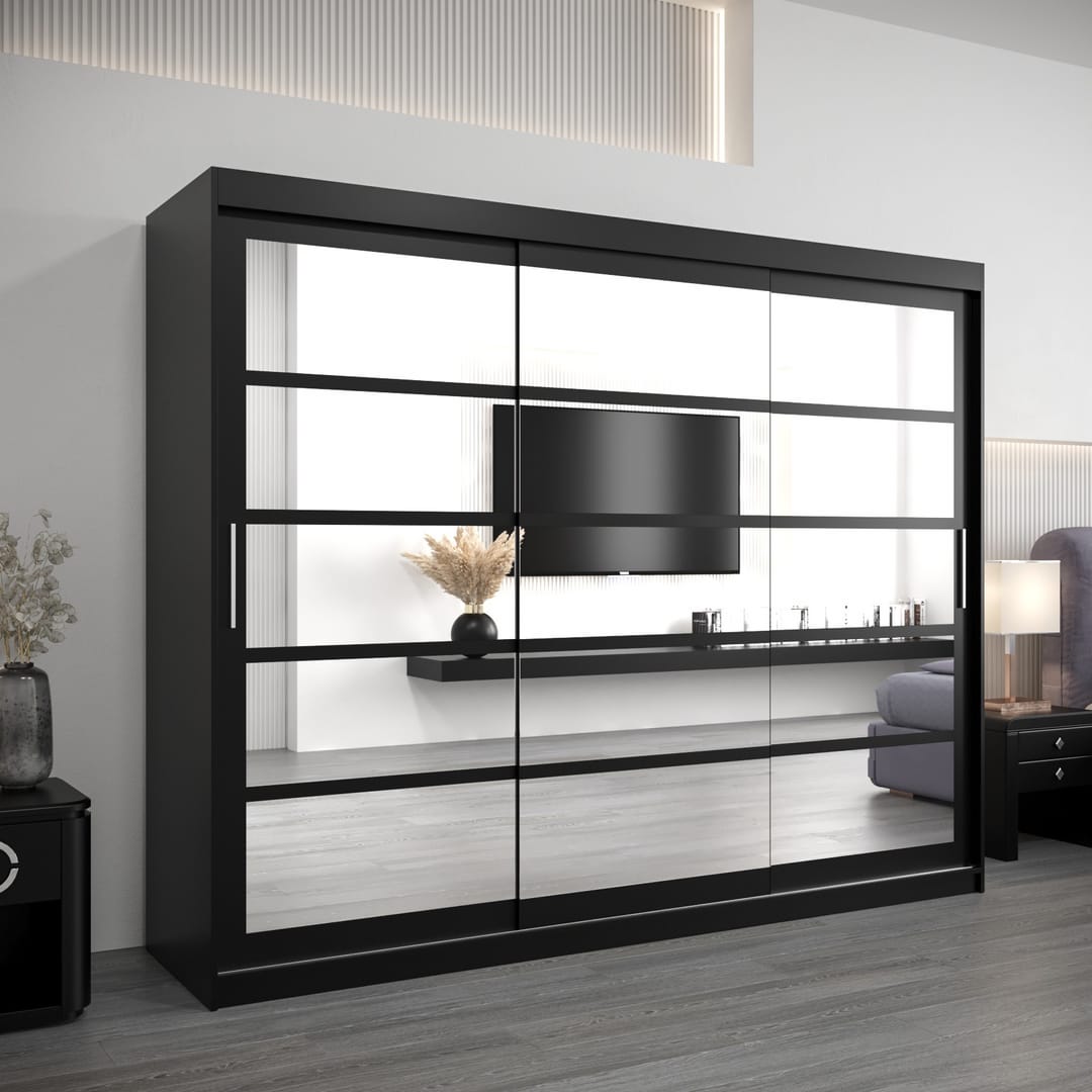 Roma II Sliding Door Wardrobe 250cm