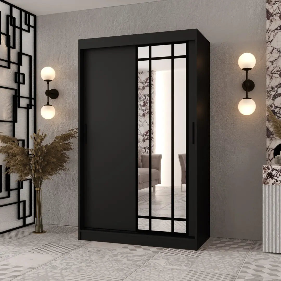 Almeria Sliding Door Wardrobe 120cm