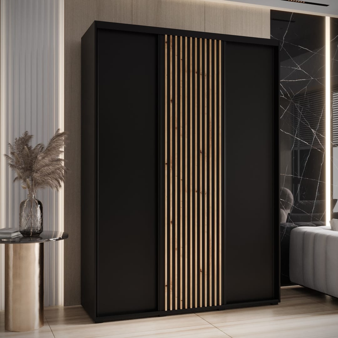 Sapporo I Sliding Door Wardrobe 170cm