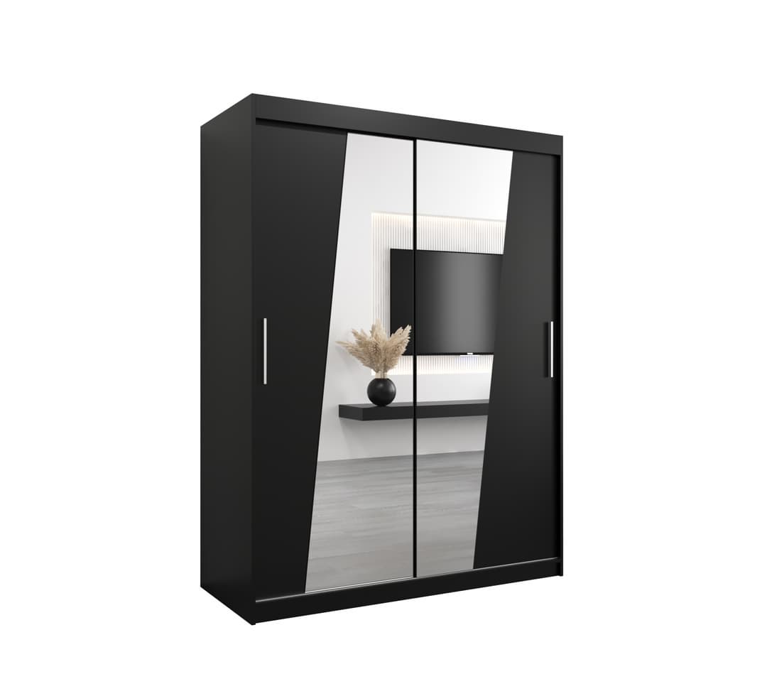 Rhomb Sliding Door Wardrobe 150cm - product image 9