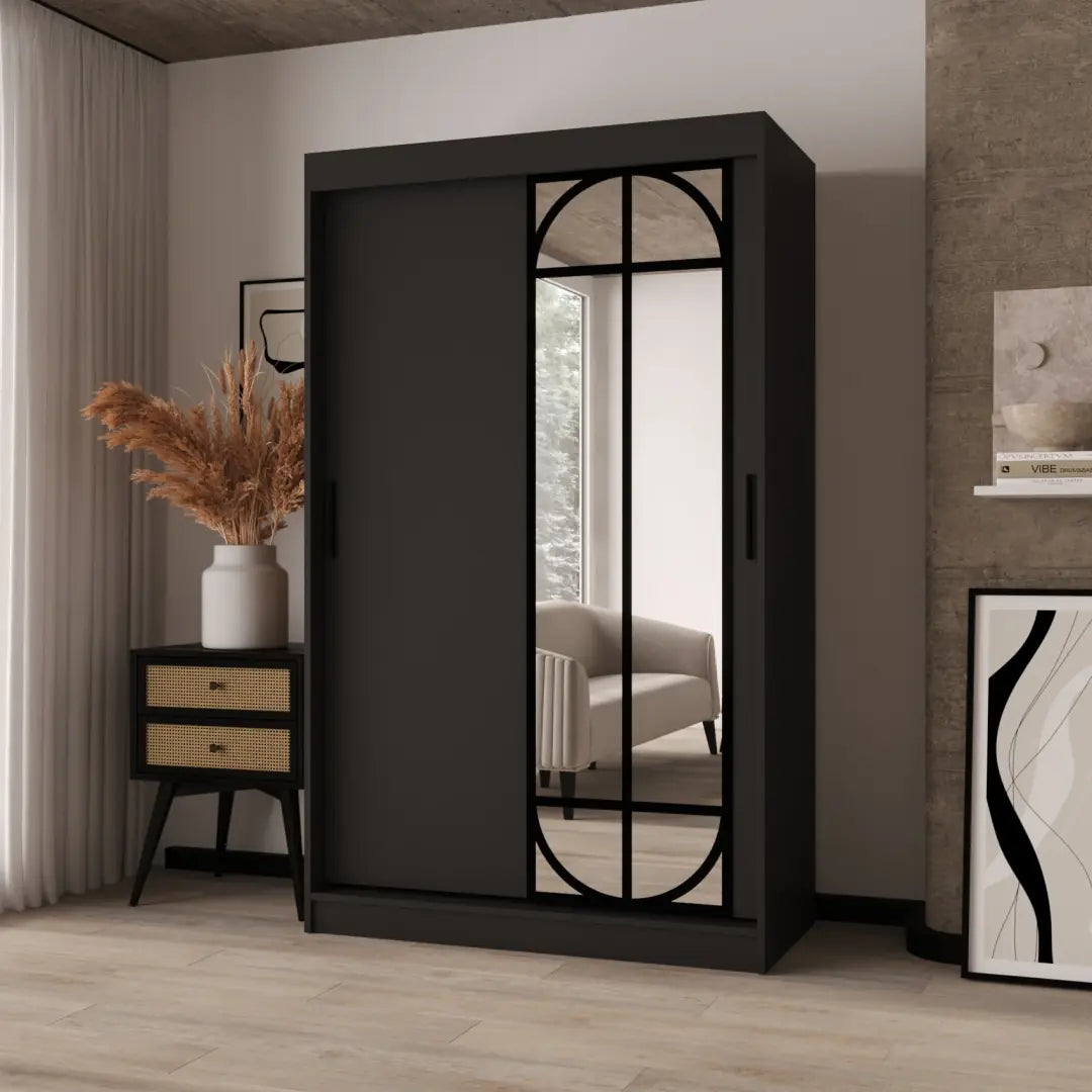 Lugo Sliding Door Wardrobe 120cm