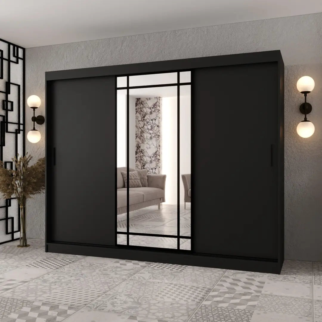 Almeria Sliding Door Wardrobe 250cm