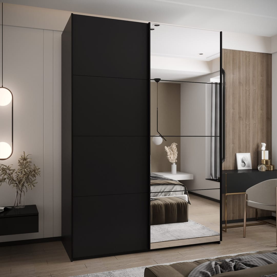 Trosa III Sliding Door Wardrobe 170cm