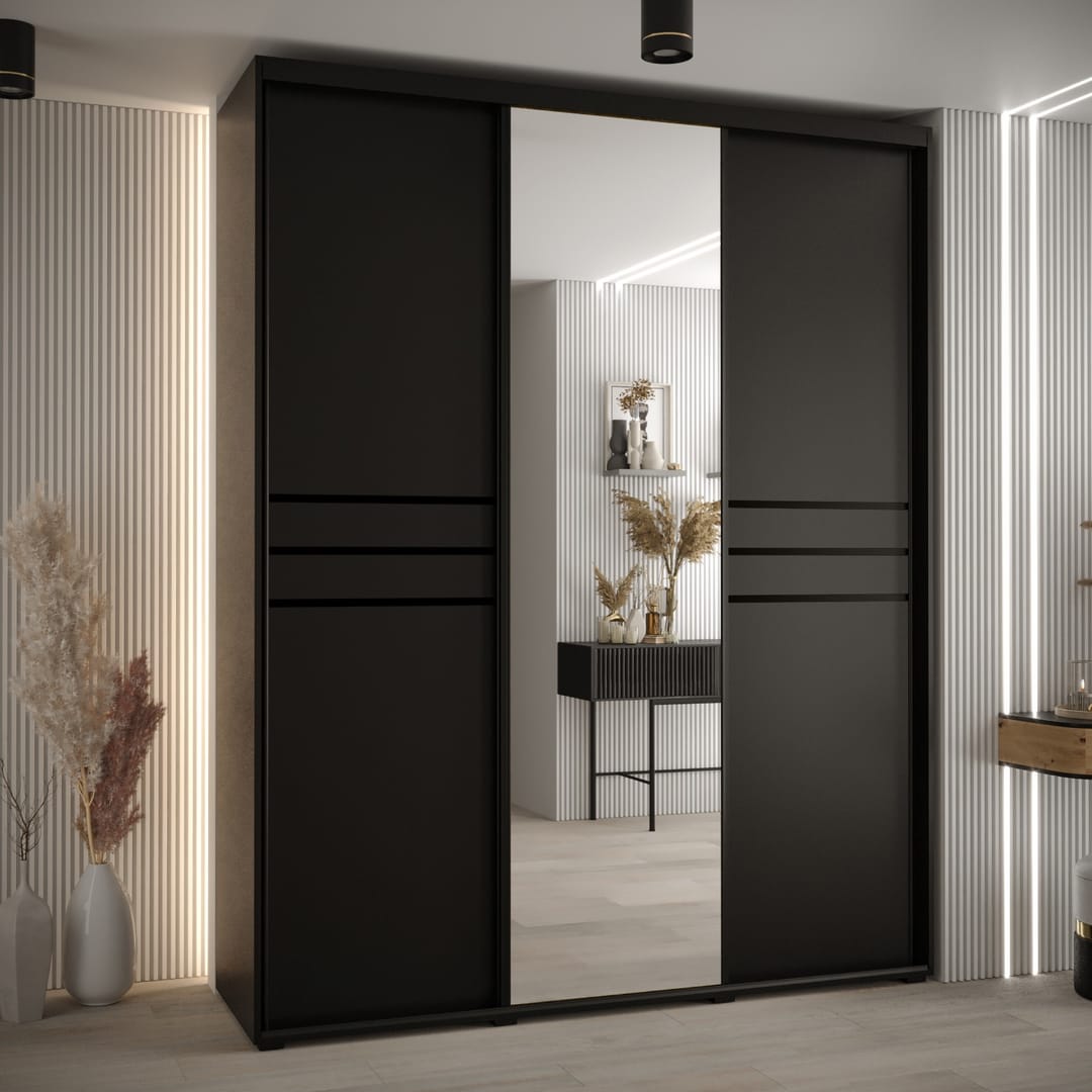 Cannes XI Sliding Door Wardrobe 200cm