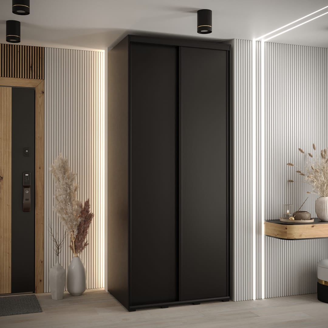 Cannes I Sliding Door Wardrobe 120cm