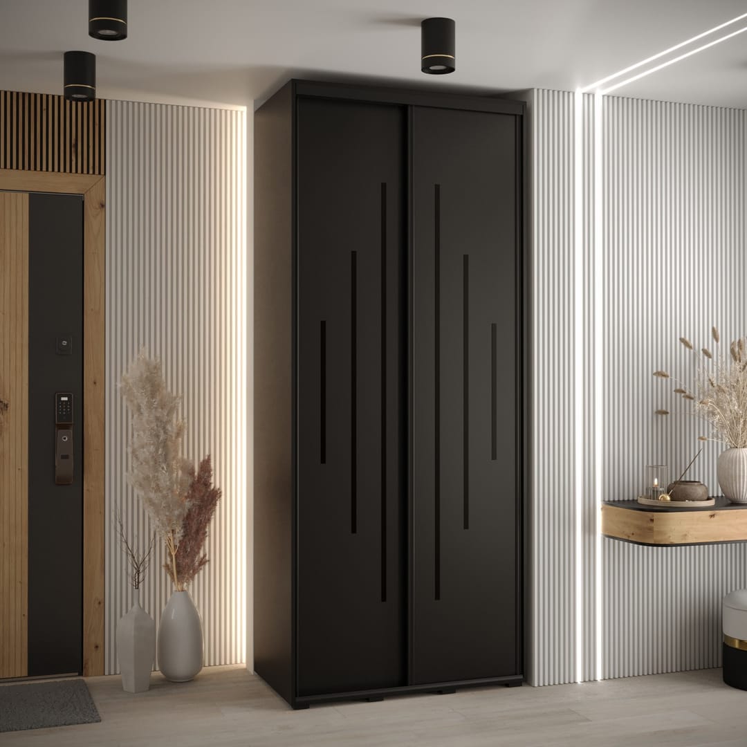 Cannes XII Sliding Door Wardrobe 120cm