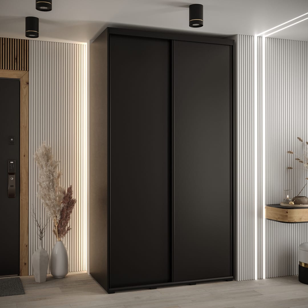 Cannes I Sliding Door Wardrobe 140cm