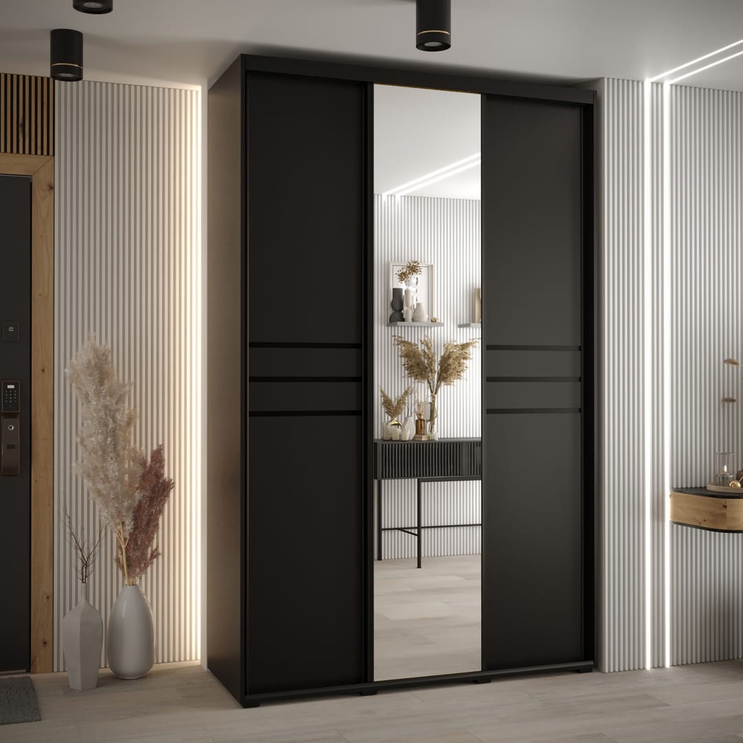 Cannes XI Sliding Door Wardrobe 150cm
