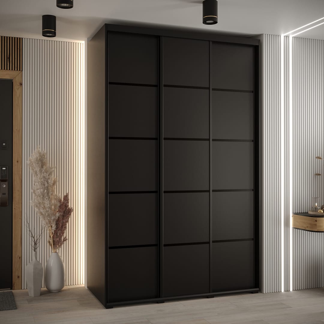 Cannes IV Sliding Door Wardrobe 150cm