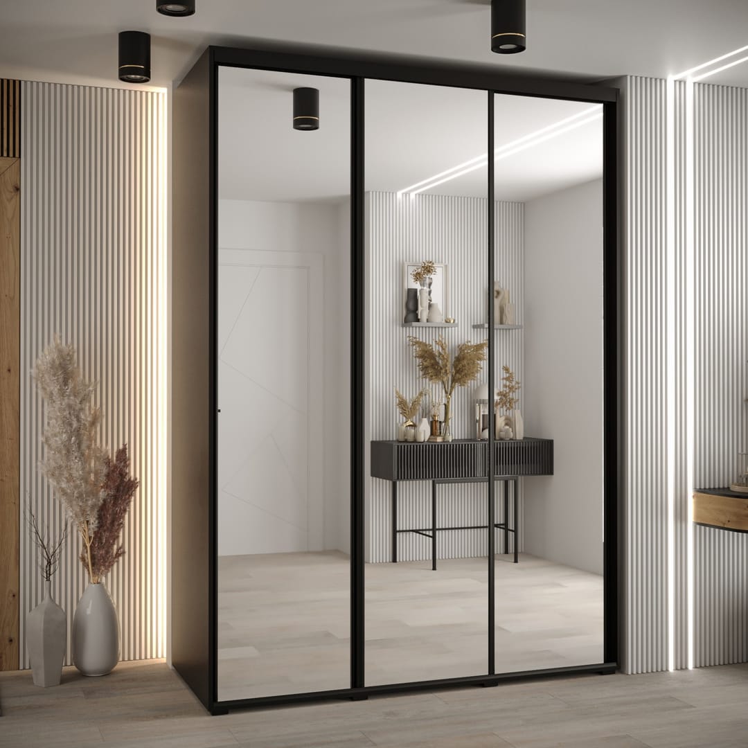 Cannes II Sliding Door Wardrobe 170cm
