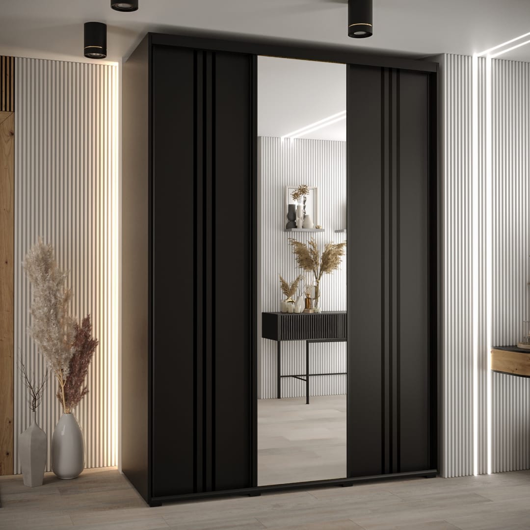 Cannes VII Sliding Door Wardrobe 170cm