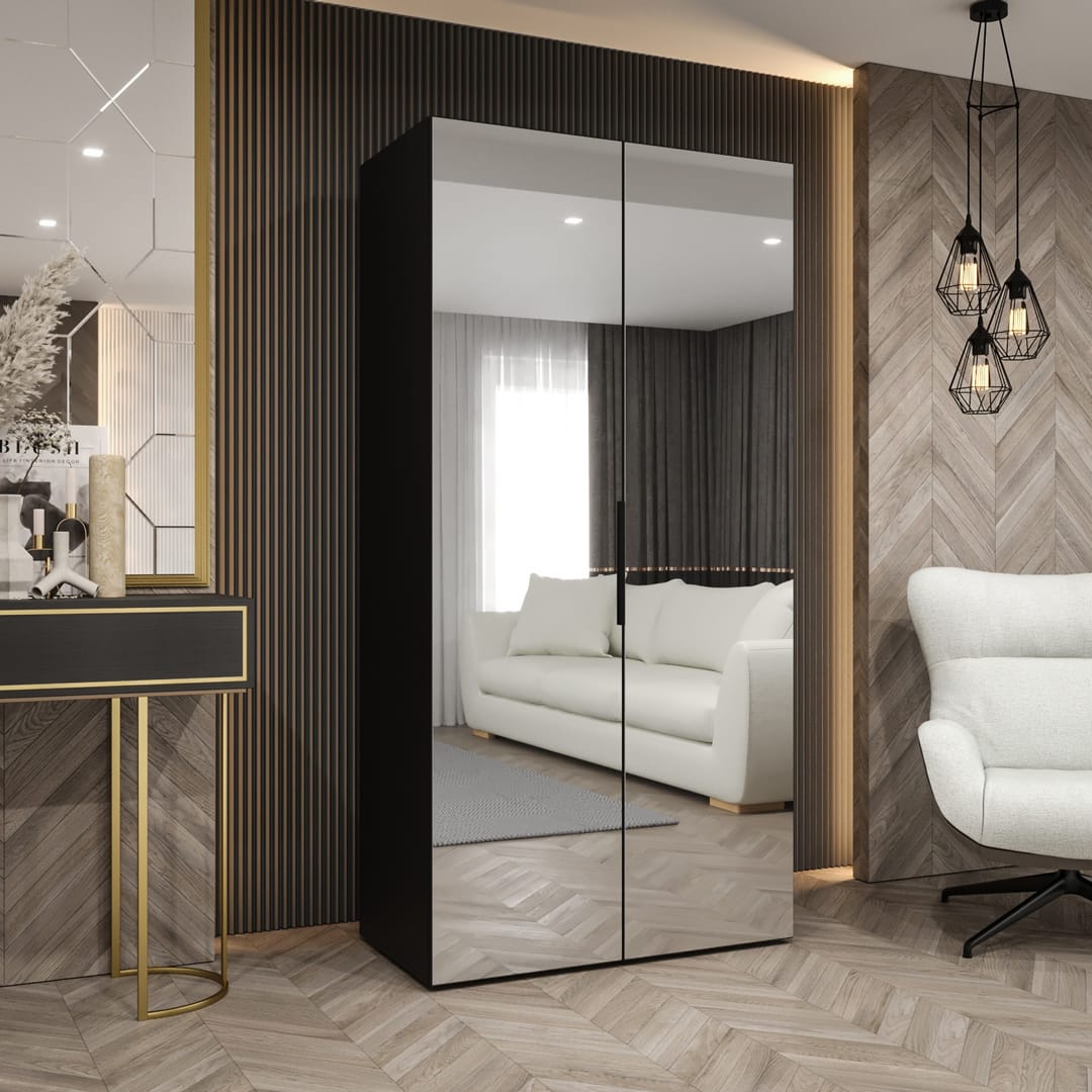 Marbella III Hinged Door Wardrobe 100cm - product image 8