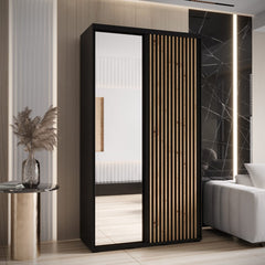Sapporo II Sliding Door Wardrobe 130cm