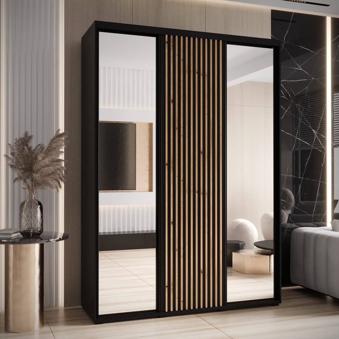 Sapporo II Sliding Door Wardrobe 170cm