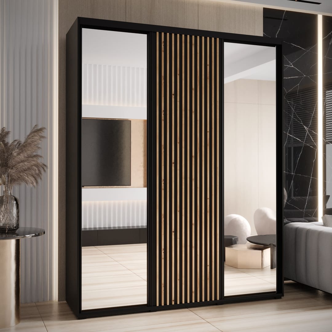 Sapporo II Sliding Door Wardrobe 190cm
