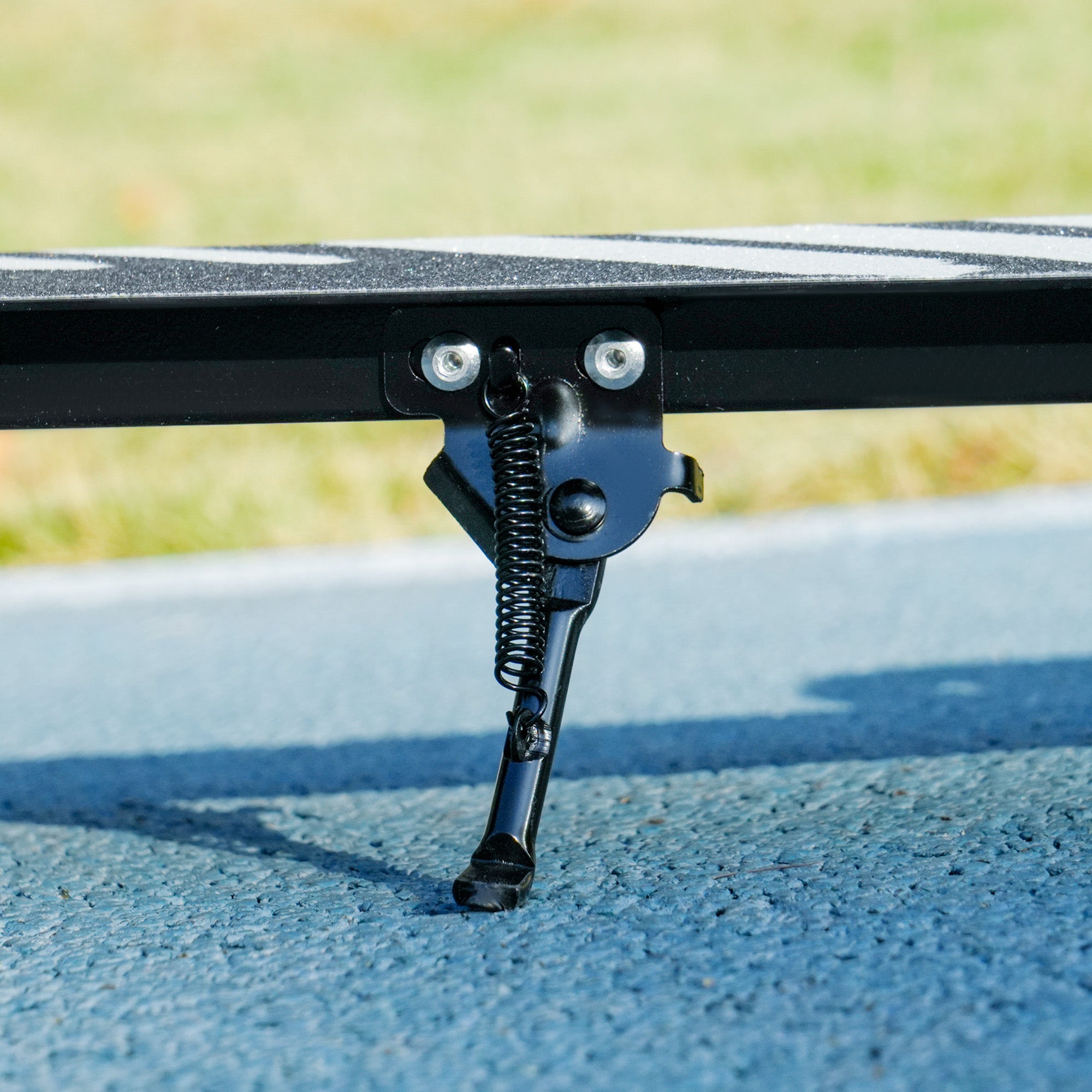 AIYAPLAY Scooter for Kids Aged 3-8 Years, with Adjustable Handle, Two Light Up Wheels, Handbrake, Rear Brake, Black