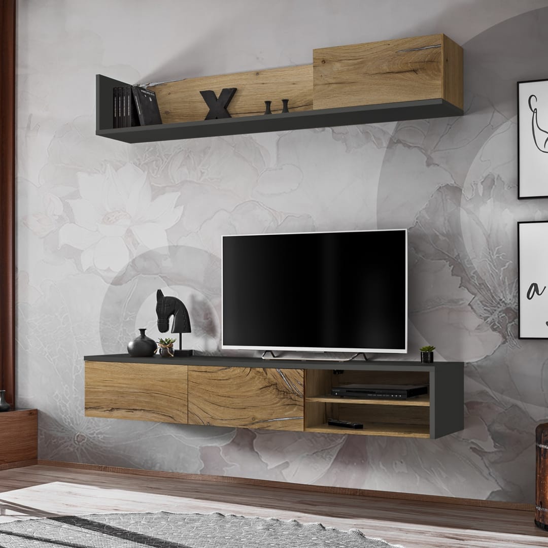 Dallas TV Entertainment Unit For TVs Up To 75"