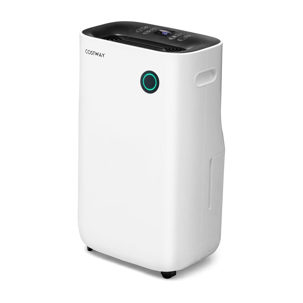 Dehumidifier 40L/Day with 5 Modes and 2 Speed standing in a room