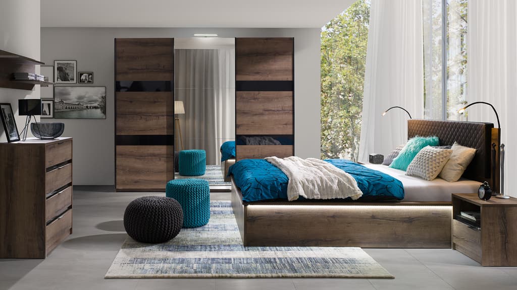 Denver 12 Sliding Door Wardrobe 150cm - product image 3