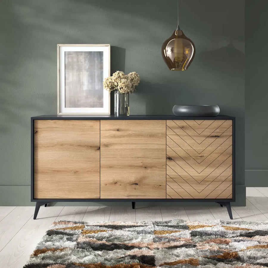 Diamond Large Sideboard Cabinet 154cm