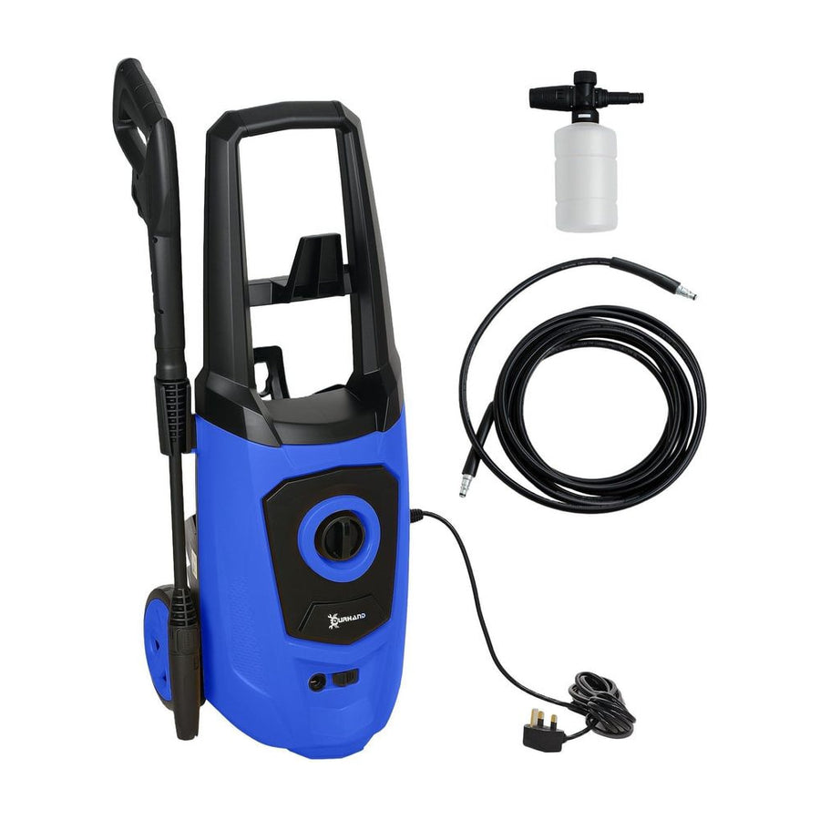 DURHAND High Pressure Washer Bar Flow High-Performance Portable Power Jet Wash Cleaner Blue