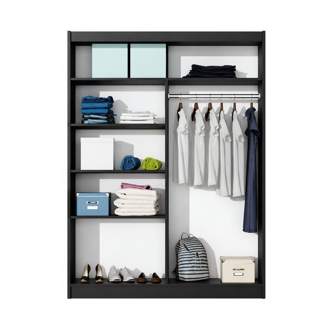Dakota Sliding Door Wardrobe 160cm, image 3
