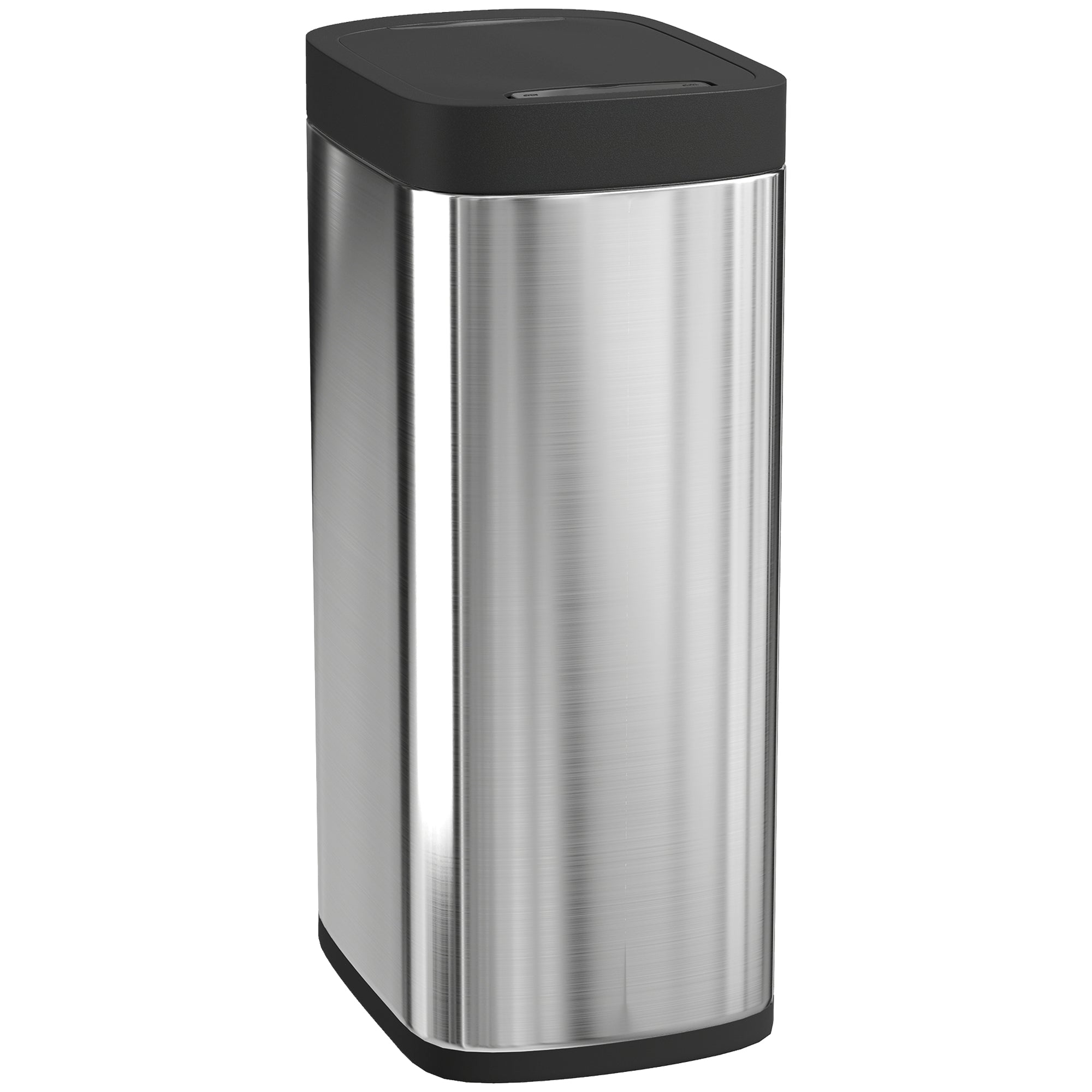 HOMCOM 50L Sensor Bin, Automatic Kitchen Bin, Manual Override, Battery Operated, Inner-Bucket-Free, for Kitchen, Bedroom