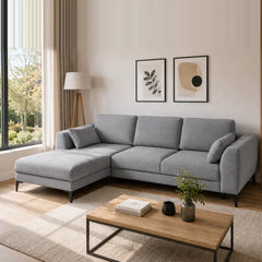 Corner Sofa Bed Imperia in Dark Grey, image 4