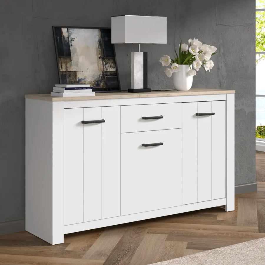 Elara Sideboard Cabinet 161cm in White
