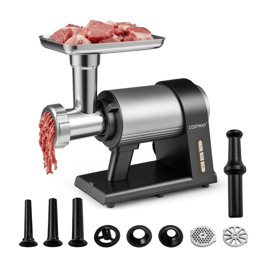 Electric Meat Grinder 2000W Sausage Stuffer Maker with stainless steel tray and grinding head