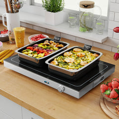 Electric WarmingTray with Adjustable Temperature