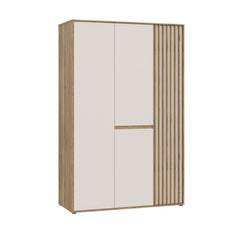 Eliston Hinged Door Wardrobe 129cm in Oak Mauvella