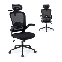 Ergonomic Mesh Office Chair shown from the front and back against a plain white background