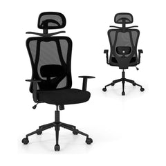 Ergonomic Office Chair shown from both the front and back angles on a plain white background