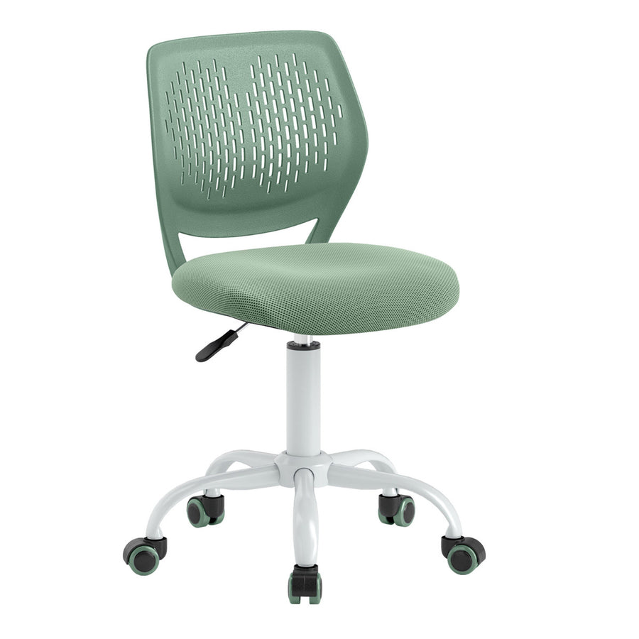 Ergonomic Children Study Chair with Adjustable Height-Light Green