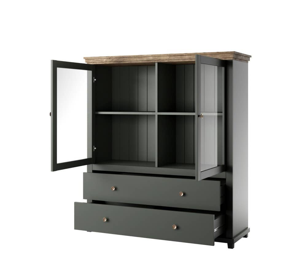 Evora 46 Display Cabinet 126cm