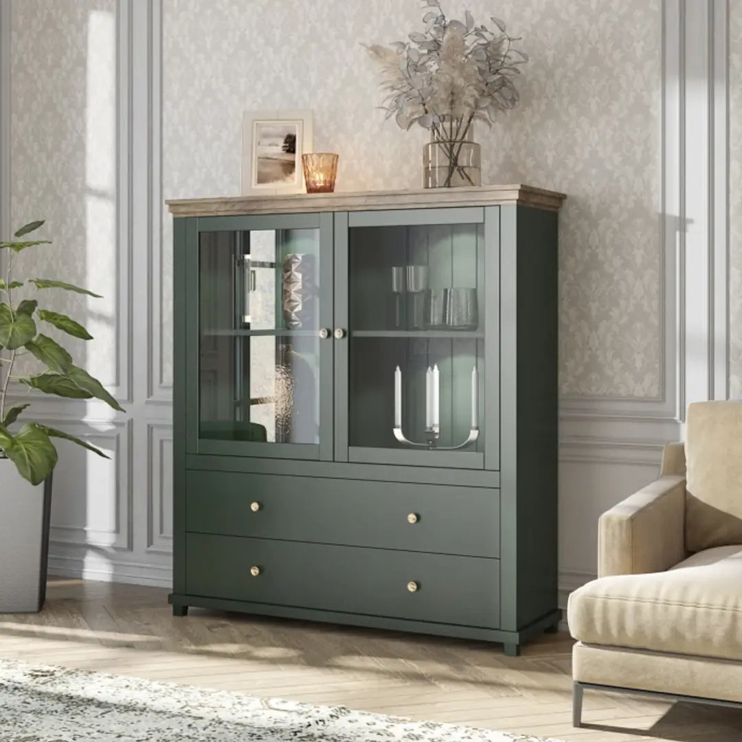 Evora 46 Display Cabinet 126cm