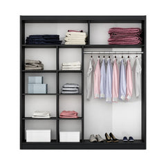 Dakota Sliding Door Wardrobe 203cm, image 6