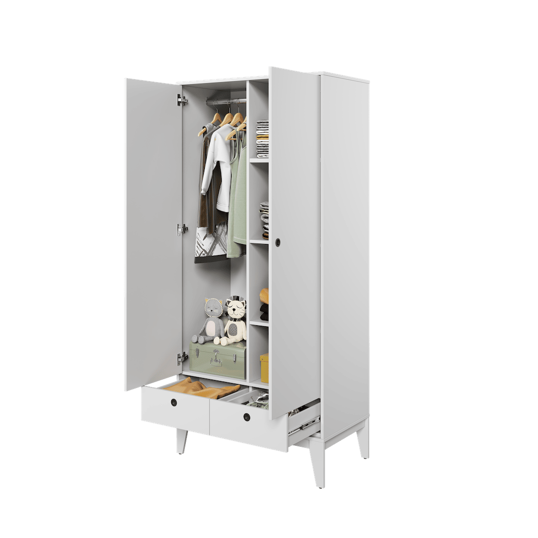 Femii FE-01 Hinged Wardrobe 92cm - product image 4