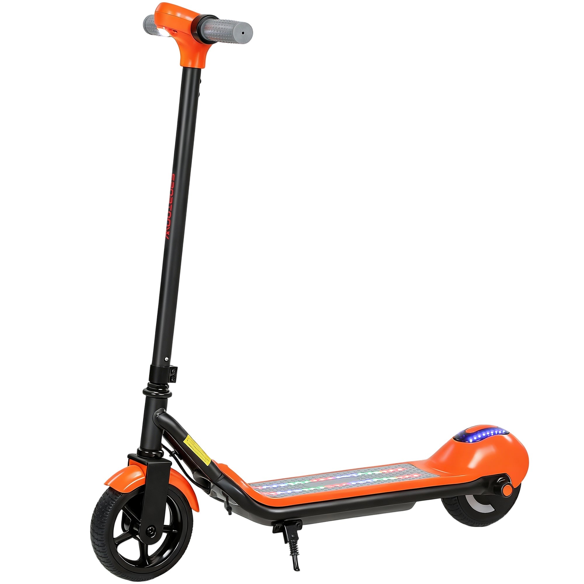 SPORTNOW Electric Scooter for Kids, with LED Display, Orange