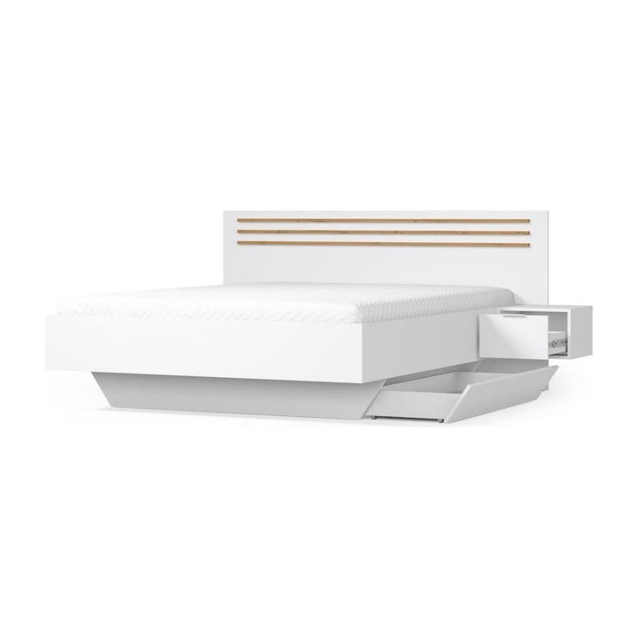 Florencja Bed Frame With Bedside Cabinets [EU King]