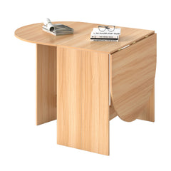 Folding Wooden Multifunctional Dining Table-Natural
