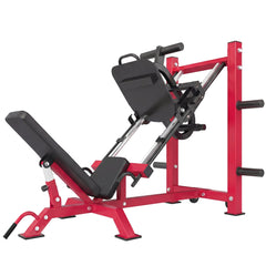SPORTNOW Leg Press Machine with Wheels and Calf Block, Adjustable Squat Machine for Home Gym, 455KG Capacity