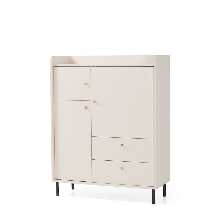 Grande GR1 Highboard Cabinet 104cm in Beige