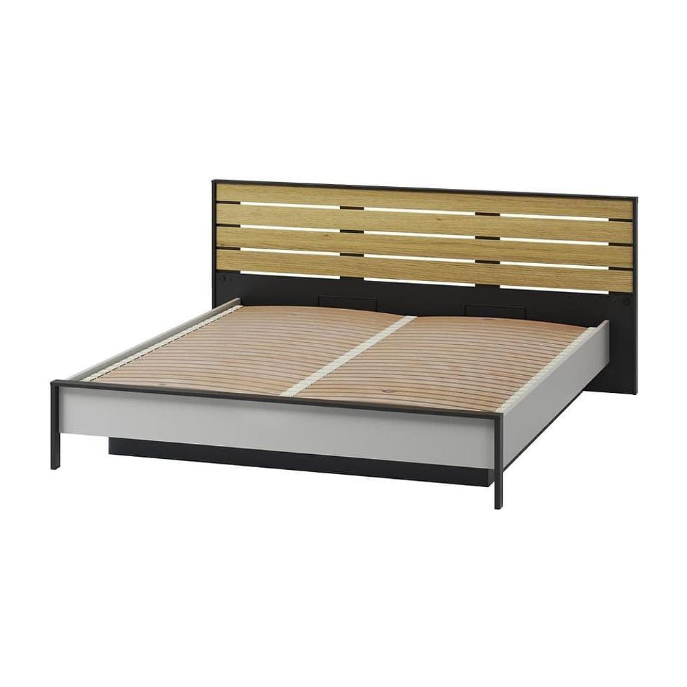 Gris Ottoman Bed [EU Super King]